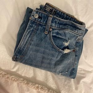 A&F Curve Love Mom Jeans